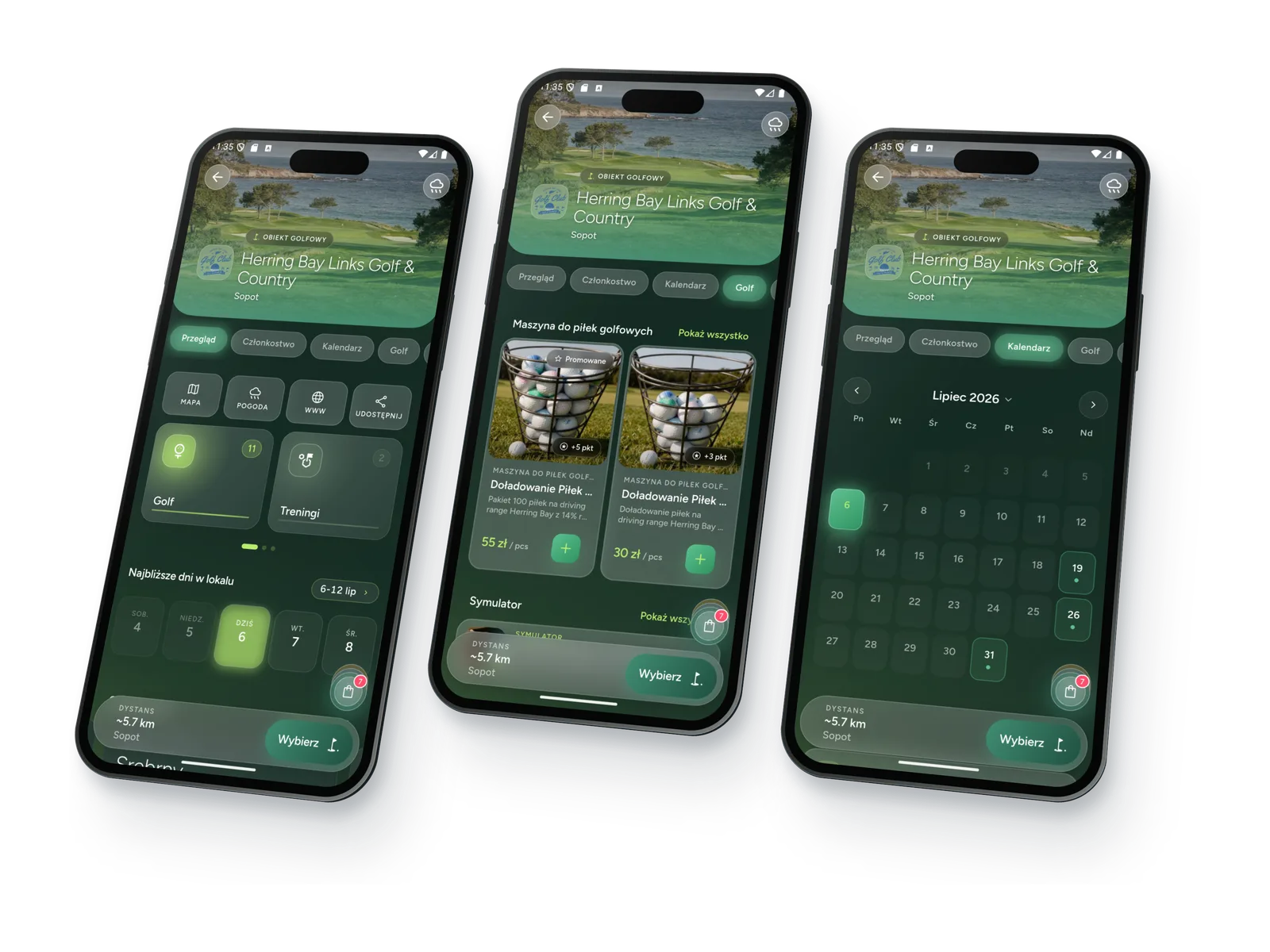 Golf venue profile: overview, offer and calendar